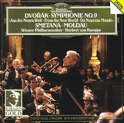 Dvorak, Antonin - Dvorak: Symphonie No.9; Smetana: Die Moldau (1985) / Herbert von Karajan(cond), Vienna Philharmonic Orchestra - Import CD