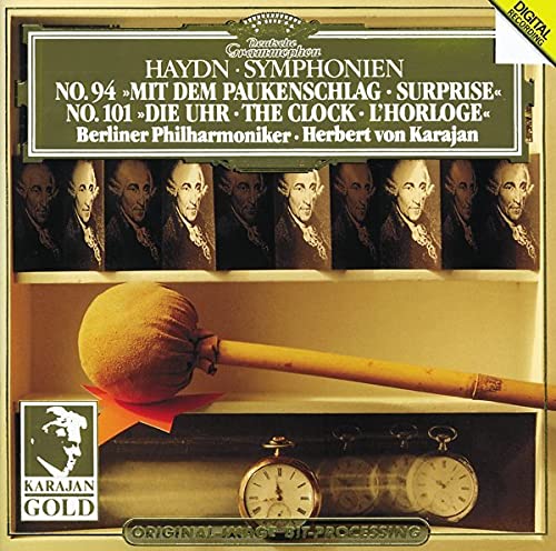 KARAJAN / BERLIN PHIL ORCH - Haydn: Symphony No.94, No.101 / Herbert von Karajan(cond), Berlin Philharmonic Orchestra - Import CD