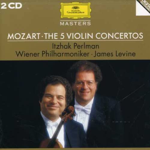 Vienna Philharmonic Orchestra - Mozart: 5 Violin Concertos, etc / Itzhak Perlman(vn), James Levine(cond), Vienna Philharmonic Orchestra - Import 2 CD