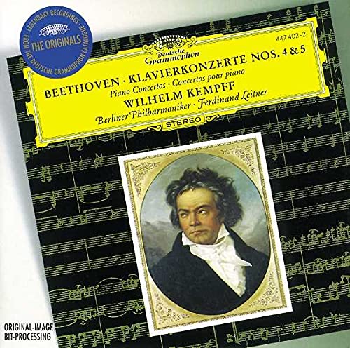 Beethoven (1770-1827) - Piano Concertos.4, 5: Kempff, Leitner / Bpo - Import CD
