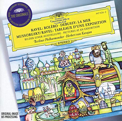 Berlin Philharmonic Orch. - Ravel: Bolero; Debussy: La Mer; Mussorgsky: Pictures at an Exhibition - Import CD