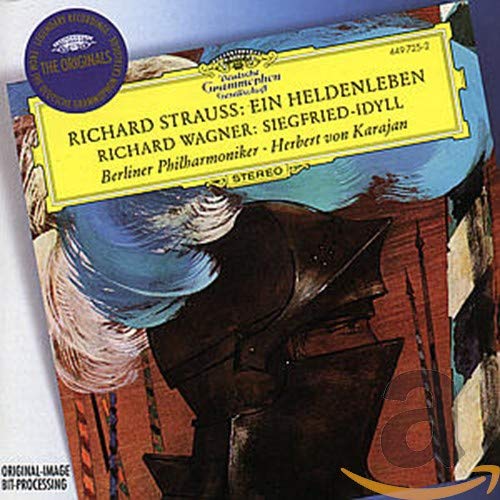 KARAJAN / BERLIN PHIL ORCH - R. Strauss: Ein Heldenleben;  Wagner: Siegfried-Idyll / Herbert von Karajan(cond), Berlin Philharmonic Orchestra - Import CD
