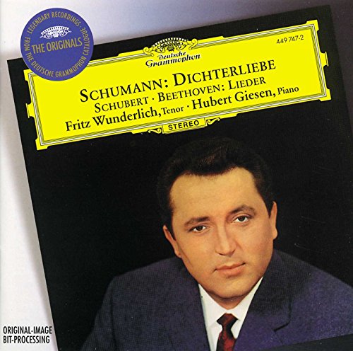 Robert Schumann - Schumann: Dichterliebe; Beethoven: 4 Lieder; Schubert: 9 Lieder / Fritz Wunderlich(T), Hubert Giesen(p) - Import CD