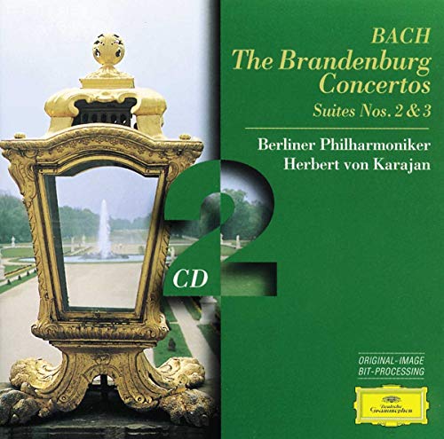 Bach (1685-1750) - Brandenburg Concertos.1-6, Orch.suites.2, 3: Karajan / Bpo - Import 2 CD