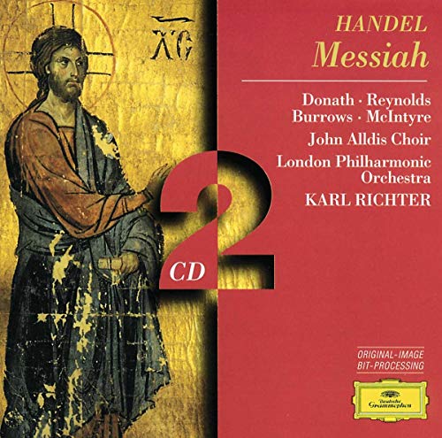 Handel (1685-1759) - Messiah(English): K.richter / Lpo Donath Reynolds Burrows Mcintyre - Import 2 CD
