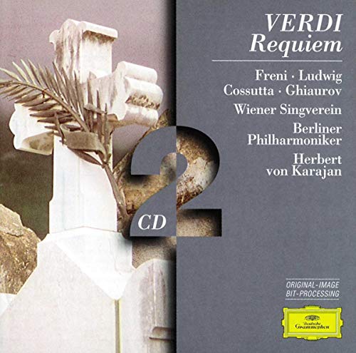 FRENI / LUDWIG / COSSUTTA / BERLIN PHIL ORCH / KARAJAN - Verdi: Requiem / Herbert von Karajan(cond), Berlin Philharmonic Orchestra, Wiener Singverein, Mirella Freni(S), Christa Ludwig(A), Carlo Cossutta(T), etc - Import 2 CD