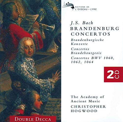 Bach (1685-1750) - Brandenburg Concerto, 1-6, : Hogwood / Aam - Import 2 CD