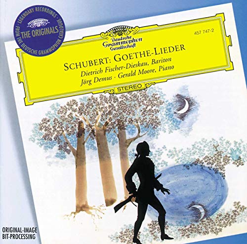 Franz Schubert - Schubert: Goethe-Lieder / Dietrich Fischer-Dieskau(Br), Jorg Demus(p), Gerald Moore(p) - Import CD