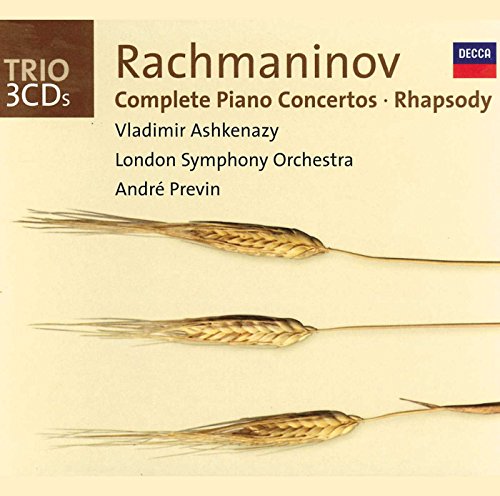 Sergei Rachmaninoff - Trio - Rachmaninov: Piano Concertos, etc / Ashkenazy, et al - Import 3 CD