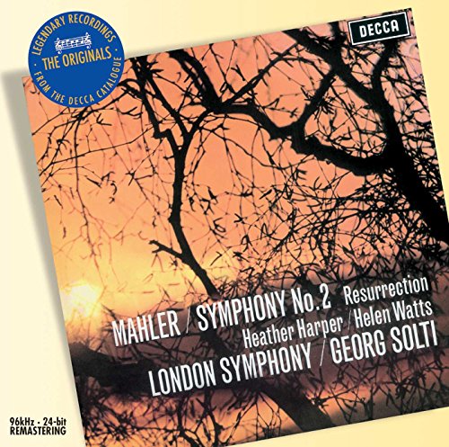 Alma Mahler - Mahler:Symphony No.2"Resurrection"(5/1966):Georg Solti(cond)/LSO & Chorus/Heather Harper(S)/etc - Import CD