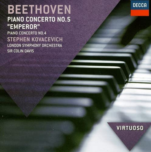 Kovacevich/Davis/London Symphony Orch - Beethoven: Piano Concertos No.4, No.5 - Import CD