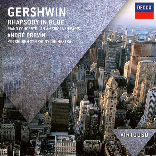 Gershwin (1898-1937) - Rhapsody in Blue, An American in Paris, Piano Concerto : Previn / Pittsburgh Symphony Orchestra - Import CD