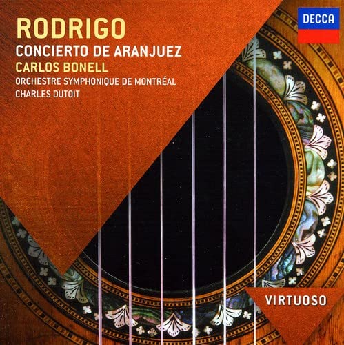 Bonell/Dutoit/Orchestre Symphonique - Rodrigo: Concierto de Aranjuez, Fantasia para un Gentilhombre, etc - Import CD
