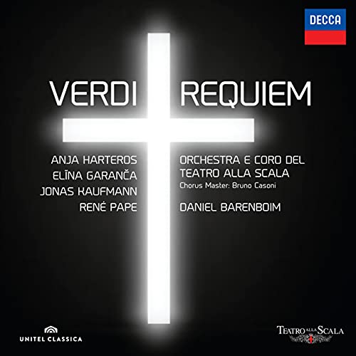 Verdi (1813-1901) - Requiem : Barenboim / Teatro alla Scala, Harteros, Garanca, J.Kaufmann, Pape (2CD) - Import 2 CD