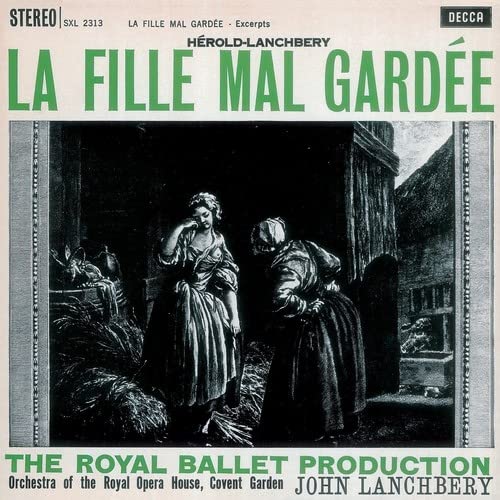 Lanchbery/Orchestra of the Royal Opera House - Herold: La Fille Mall Gardee - Highlights - Import LP Record
