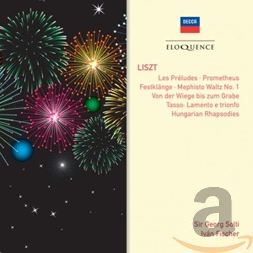 SOLTI / LONDON PHIL ORCH - Liszt: Les Preludes, Prometheus, Festklange, Mephisto Waltz No.1, etc - Import 2 CD
