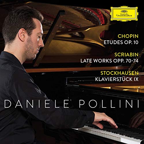 Daniel Pollini - Chopin: Etudes Op. 10; Scriabin: Late Works Opp. 70-74; Stockhausen: K - Import CD