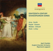 April Cantelo, Raymond Leppard, British Chamber Orchestra - Eighteenth-Century Shakespearean Songs - Import CD