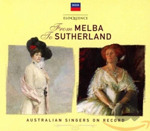 VARIOUS ARTISTS - From Melba to Sutherland - Import 4 CD