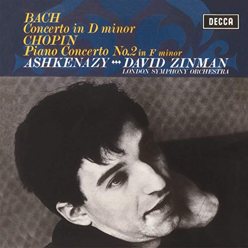 Ashkenazy/London Symphony Orchestra/Zinman - J.S. Bach: Piano Concerto No.1; Chopin: Piano Concerto No.2 - Import LP Record