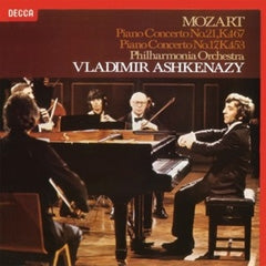 Vladimir Ashkenazy, Philharmonia Orchestra - Mozarto: Piano Concertos No.17&21 - Import Vinyl LP Record