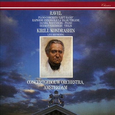 Kirill Kondrashin, Royal Concertgebouw Orchestra, Daniel Weyenberg, Thomas Van Dick - Ravel (1875-1937) Conerto For Left Hand, Tzigane, Etc: Kondrashin / Concertgebouuw O Wayenberg(P)Krebbers(Vn) - Import CD