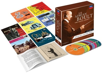 Adrian Boult, London Philharmonic Orchestra, Paris Music Academy Orchestra, Timofey Andriashenko - Adrian Boult Decca Legacy Vol. 3 - Import 16 CD Box set Limited Edition