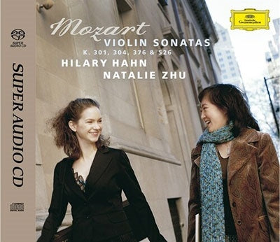 Hilary Hahn, Natalie Shu - Mozart: Violin Sonatas K. 301, 304, 376 & 526 - Import SACD Hybrid