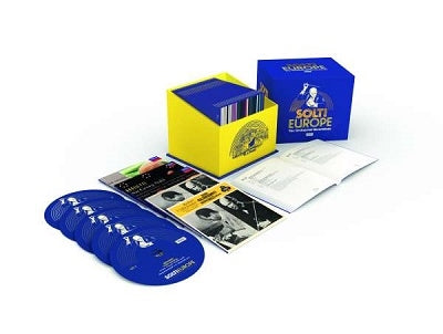 Sir Georg Solti -  Georg Solti In Europe (44Cd)(+2Dvd) - Import 44CD+2DVD Box set Limited Edition