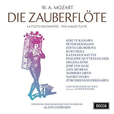 Alan Lombard, Strasbourg Philharmonic National Orchestra, Kiri Te Kanawa, Donald Livingston, Kathleen Battle, Kurt Mol - Mozart: Die Zauberflote (The Magic Flute) - Import 2 CD