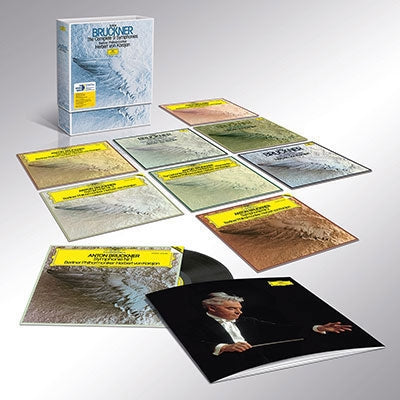 Herbert Von Karajan (conductor) / Berlin Philharmonic Orchestra - Bruckner: The Complete 9 Symphonies (The Original Source Series)[17 LP] - Import Vinyl 17 LP Record Limited Edition