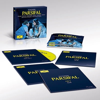 Pablo Heras-Casado/Bayreuther Festspielchor - Wagner: Parsifal - Import 4 CD Box Set