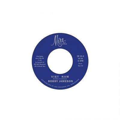 Bobby Jameson - Viet Nam - Import 7’ Single Record