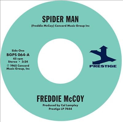 Freddie Mccoy - Spider Man/Soul Yogi - Import Vinyl 7" single record