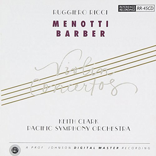 Samuel Barber - Violin Concertos - Import CD