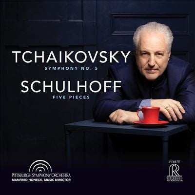 Manfred Honeck / Pittsburgh Symphony Orchestra - Tchaikovsky: Symphony No. 5, Erwin Schulhoff: Five Pieces for String Quartet - Import SACD Hybrid