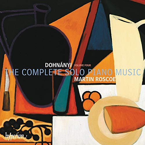 Dohnanyi, Ernst von (1877-1960) - Complete Solo Piano Works Vol.4 : Martin Roscoe - Import CD