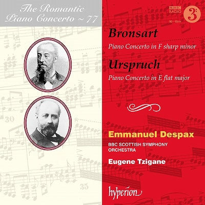 Emmanuel Despax, Eugene Zhegan, BBC Scottish Symphony Orchestra - Romantic Piano Concerto 77 - Import CD