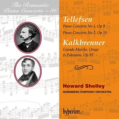 Howard Shelley, Nuremberg Symphony Orchestra - Tellefsen & Kalkbrenner: Piano Concertos - Import CD