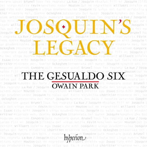 Gesualdo Six - Josquin's legacy - Import CD