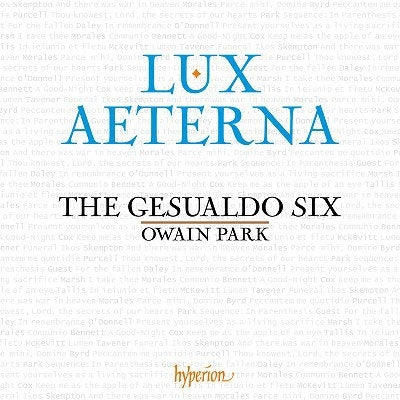 The Gesualdo Six - Lux Aeterna - Import CD