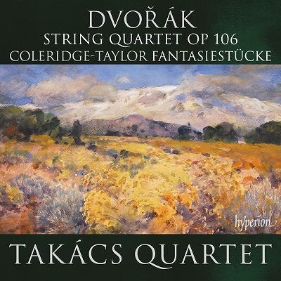 Takacs Quartet - Dvorak: String Quartet Op 106; Coleridge-Taylor: Fantasiestucke - Import CD