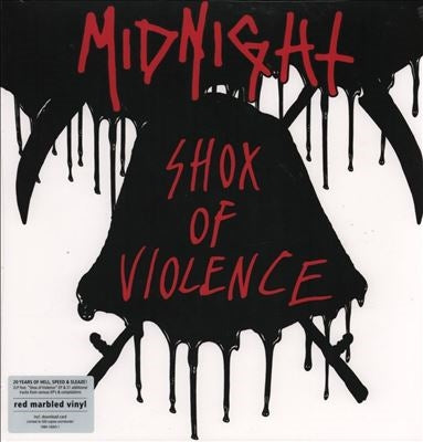 Midnight - Shox of Violence - Import Vinyl 2 LP Record