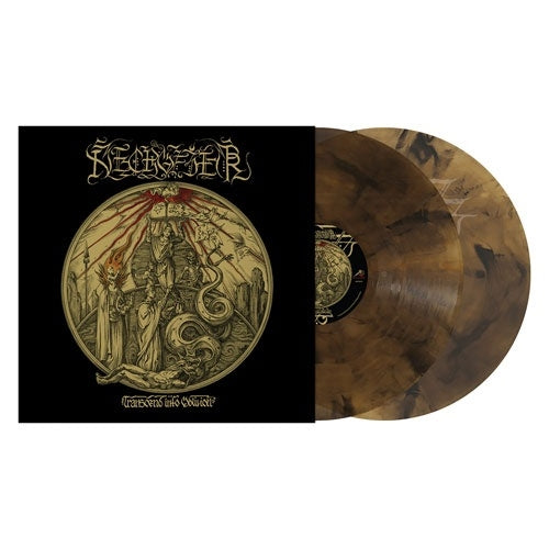 Necrofier - Transcend Into Oblivion - Import Clear Brown Black Marbled Vinyl 2 LP Record