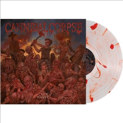 Cannibal Corpse - Chaos Horrific - Import Red/Orange Vinyl LP Record