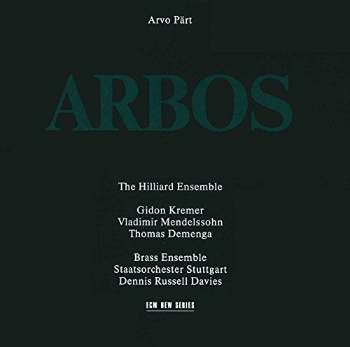 Hilliard Ensemble - Part: Arbos / The Hilliard Ensemble, et al - Import CD
