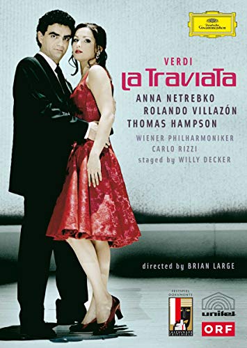 Verdi (1813-1901) - "La Traviata : Decker, Rizzi / Vienna Philharmonic, Netrebko, Villazon, etc (2005 Stereo)" - Import DVD
