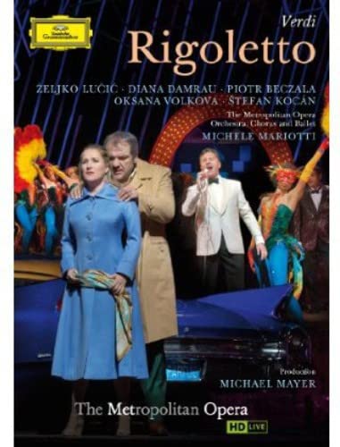 Verdi (1813-1901) - "Rigoletto : Mayer, Mariotti / MET Opera, Beczala, Lucic, Damrau, etc (2013 Stereo)" - Import DVD