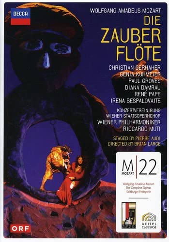 Rene Pape - Mozart: Die Zauberflote / Riccardo Muti, VPO, etc - Import 2 DVD