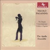 Apollo Ensemble - Paganini: Tre Duetti Concertanti Per Violino - Import CD